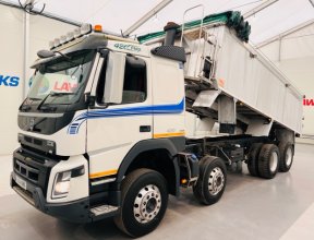 New Volvo FMX tippers for NRS Ltd